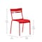 Flash Furniture Red All-Weather Armless Steel Dining Chair, 2PK 2-XU-CH-10318-RED-GG - alternate 10